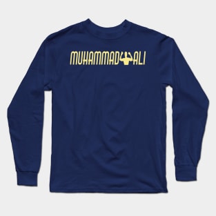 Gold Ali boxing Long Sleeve T-Shirt